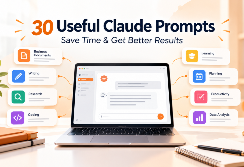 30 Useful Claude Prompts to Save Time and Get Better Results